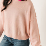 Eliora Pullover Sweater | Pink