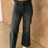 KUT Meg High Rise Wide Leg Jean | Enjoy W/ Gray