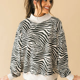 Into The Wild Sweatshirt | Zebra