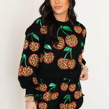 Black Leopard Cherry Short | Queen Of Sparkles