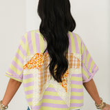 Marnie Stripe Top | Key Lime