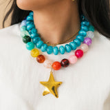 Brookie Beaded Star Necklace
