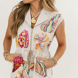 Seychelles Necklace | White