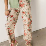 Deep Trance Printed Jeans | Wallpaper Floral