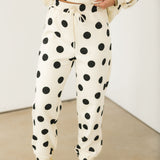 Dot Darling Polka Dot Sweatpant