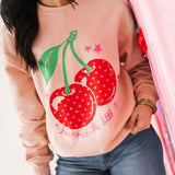 Cherry-Ish The Little Things Crewneck