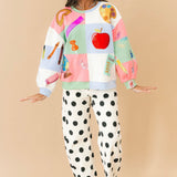 Teacher Checkered Icon Sweatshirt | Queen Of Sparkles