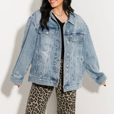 Beau Boyfriend Denim Jacket | Twinkle