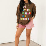 Not Gonna Hold My Horses Sweatshirt | Brown