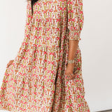 Eleanor Midi Dress | Gossamar Wings Coral