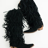 Dingo 1969 Wild Child Suede Boot | Black