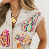 Seychelles Necklace | White
