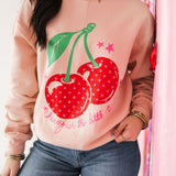 Cherry-Ish The Little Things Crewneck