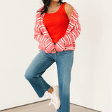 Ribbed Tank Top | Red