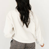 Beige & Red 'Sparkle Slice' Sweatshirt | Queen Of Sparkles