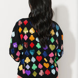 Black Suits Sweatshirt | Queen Of Sparkles X Lexi Jade's