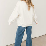 Light Beige 'Nashville' City Icon Sweatshirt | Queen Of Sparkles