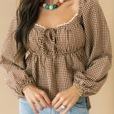 Maple Lane Gingham Top