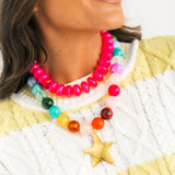Brookie Beaded Star Necklace