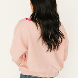Eliora Pullover Sweater | Pink