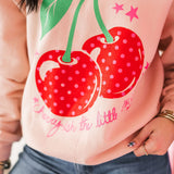 Cherry-Ish The Little Things Crewneck