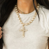 Donatella Necklace | Champagne