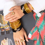 BuDhaGirl  Kings All Weather Bangles® (AWB®) | Black