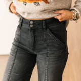 KUT Meg High Rise Wide Leg Jean | Enjoy W/ Gray