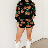 Black Leopard Cherry Short | Queen Of Sparkles