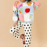 Teacher Checkered Icon Sweatshirt | Queen Of Sparkles