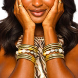 BuDhaGirl All Weather Bangles® (Set of 6) | Etoile