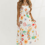 Day At The Beach Midi Dress