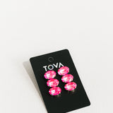 TOVA Hazel Earrings | AG Ultra Fuchsia