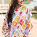 Summer In Stamps Sweatshirt | Queen Of Sparkles  X Lexi Jade's