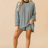 Kenzie Stripe Short | Black