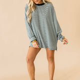 Kenzie Stripe Short | Black