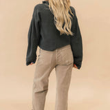 Celeste Quarterzip Pullover | Black