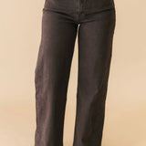 KUT Meg High Rise Wide Leg Jean | Chocolate