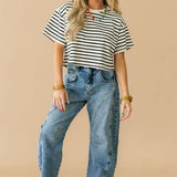 KUT Ashlyn Horseshoe Wide Leg Jean | Admirer
