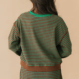 Parkside Stripe Skort | Brown