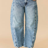 KUT Ashlyn Horseshoe Wide Leg Jean | Admirer