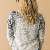 Seasonal Shift Long Sleeve Sweater | Leopard
