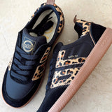 Back 70 Ghost N Sneaker | Black Leopard