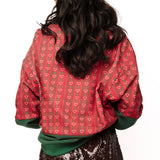 Red Multi Mahjong Table By Christmas Tree Sweatshirt | Queen Of Sparkles