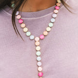 TOVA LA Necklace | Ultra White Opal Mix
