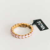 TOVA Oakland Stretch Bracelet | Solid Petal Pink