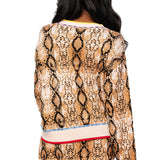 Snake Print Knit Skirt | Queen Of Sparkles