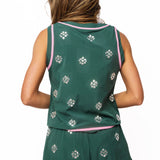 Charcoal Evergreen Rhinestone Active Short | Queen Of Sparkles