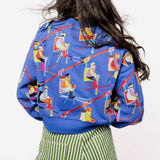 Royal Blue Ski Lift Sweatshirt | Queen Of Sparkles